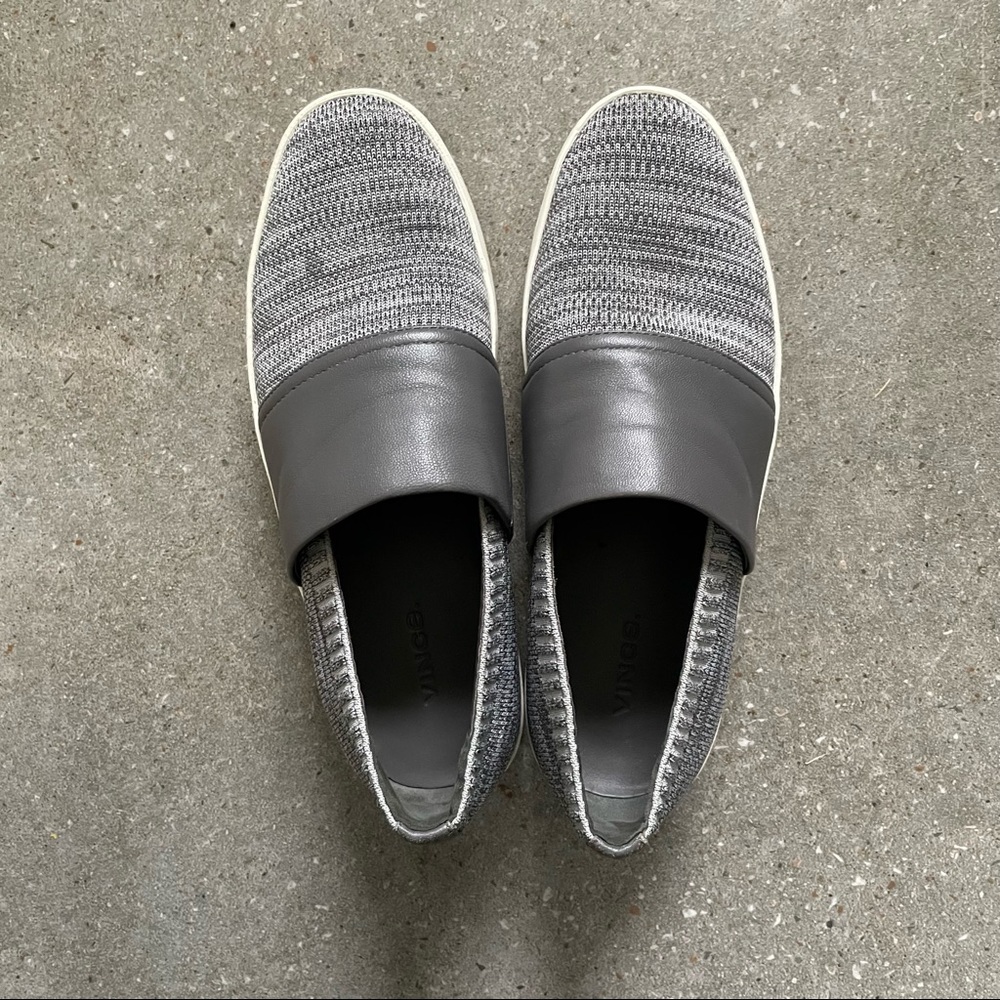 Vince Warren slip on sneakers, gray color size 7
